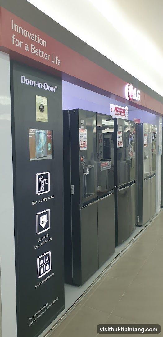 LG Refrigerators Display