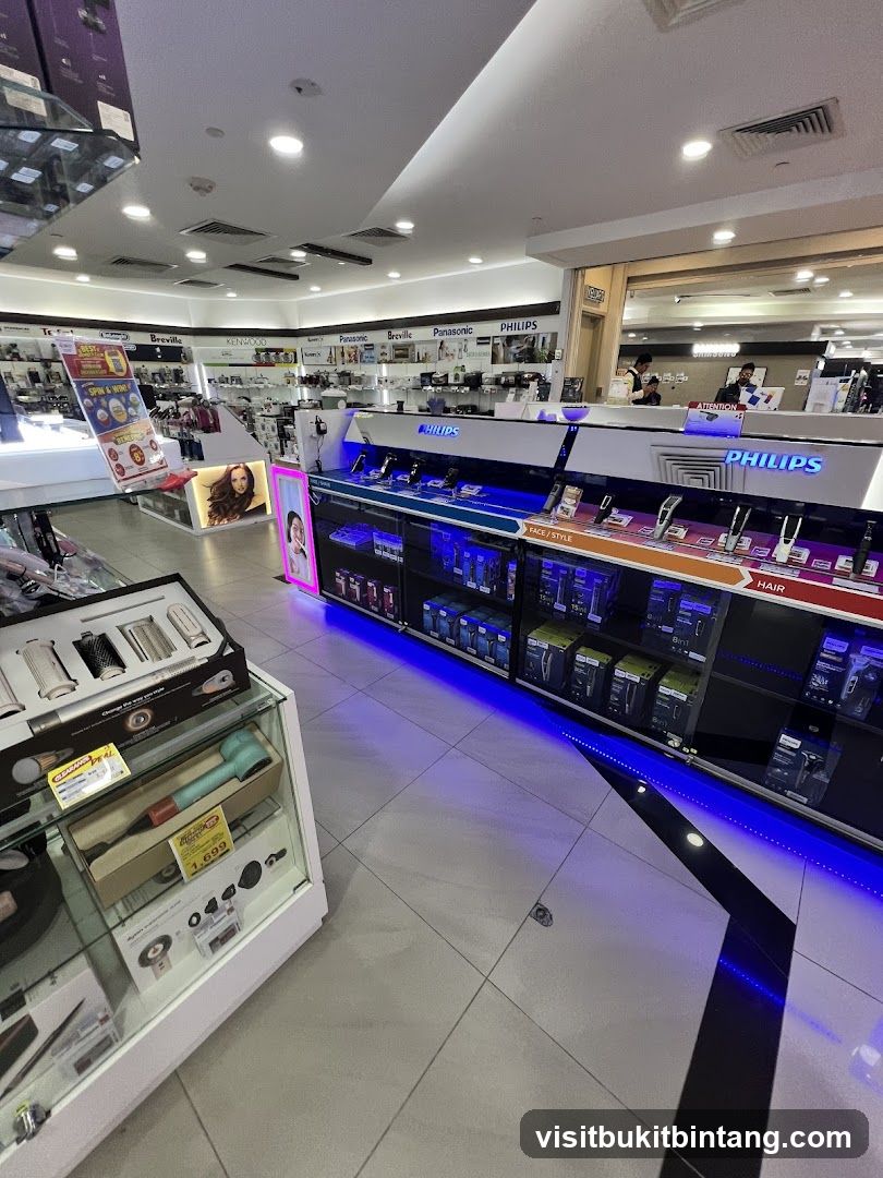 Electronics Store Interior