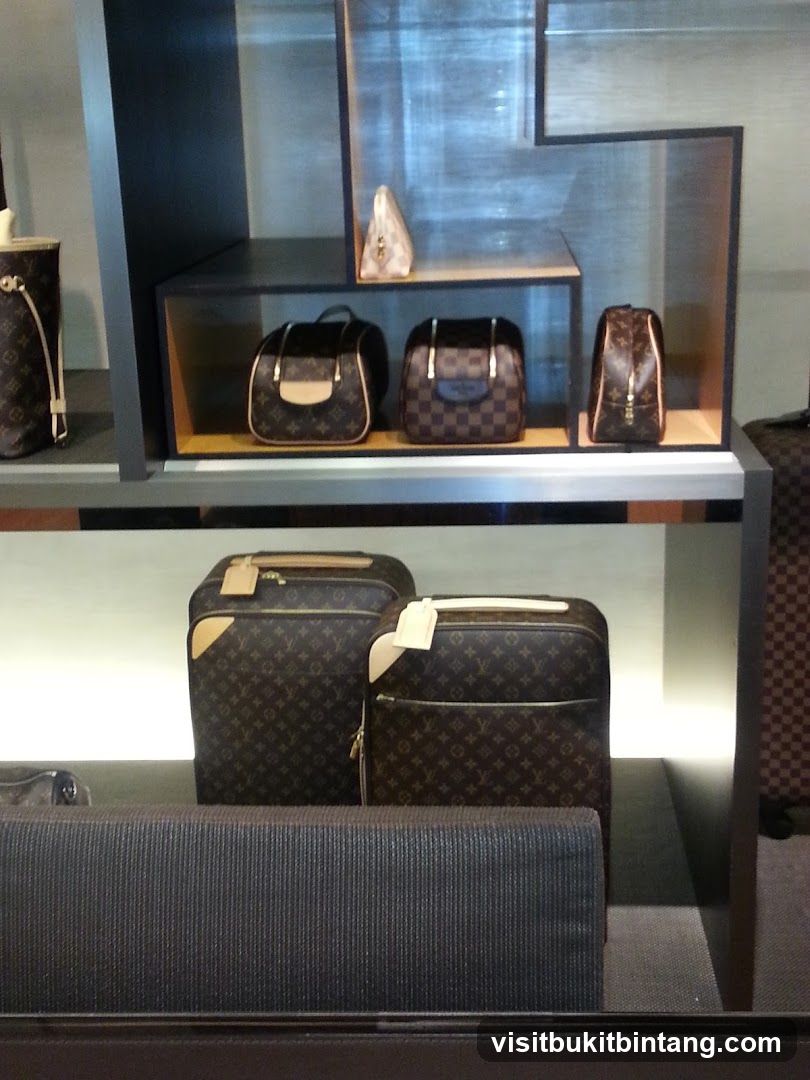 Luxury Handbags and Luggage Display