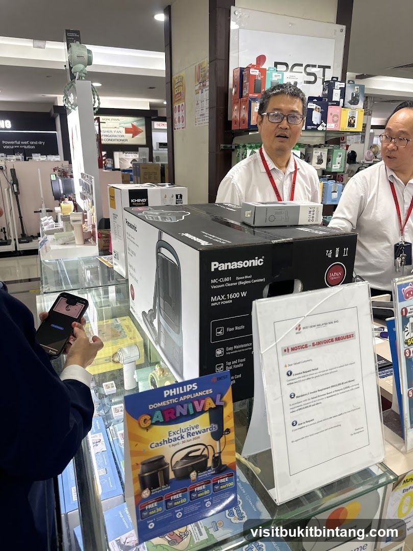 Electronics Store Display