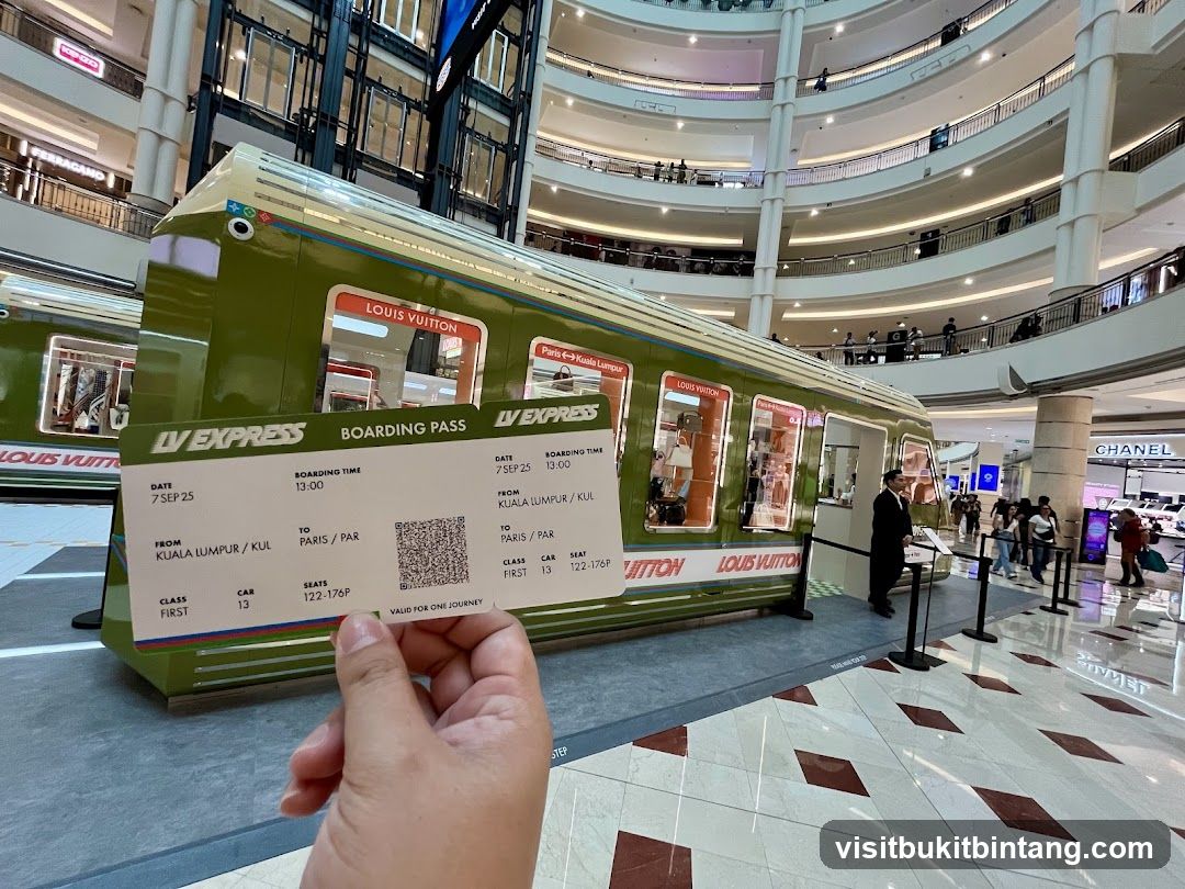 Louis Vuitton LV Express Installation