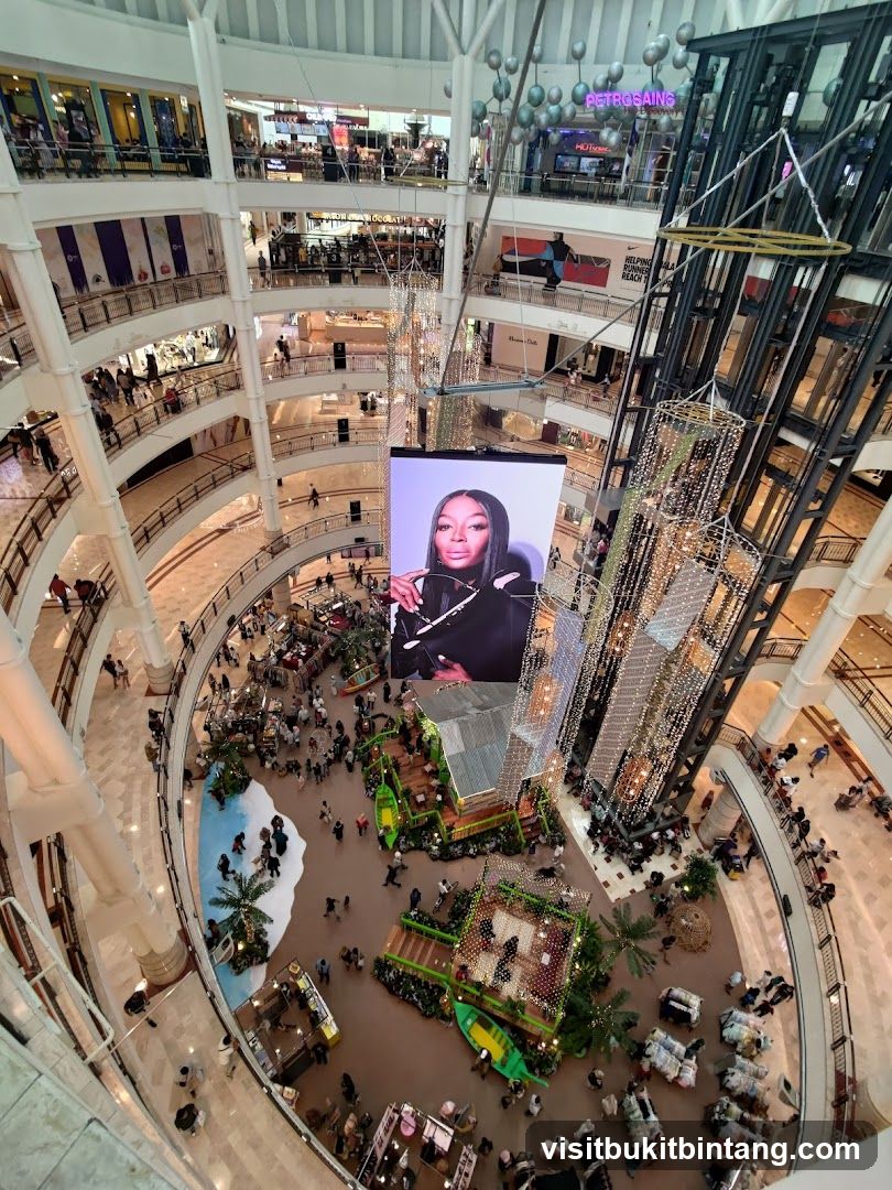 Indoor Shopping Mall Atrium