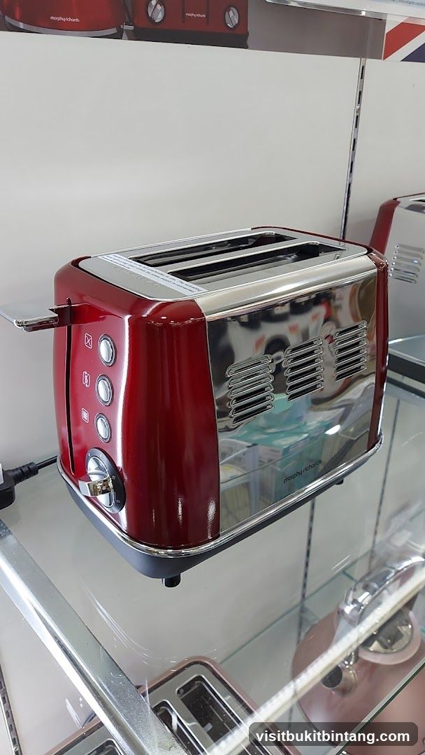 Red Morphy Richards Toaster
