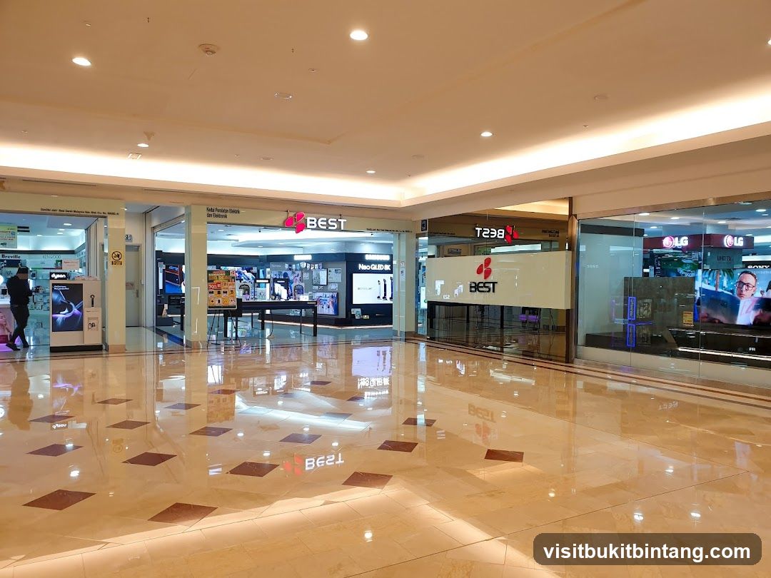 Electronics Store Interior