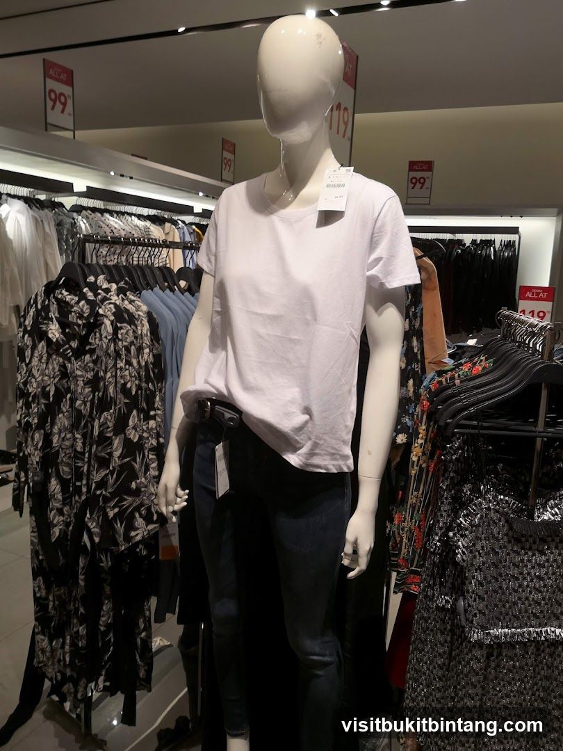 Mannequin in a clothing store