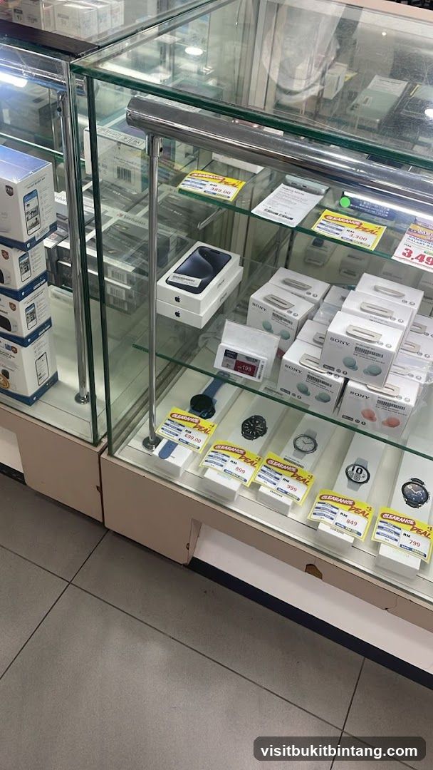 Electronics Store Display