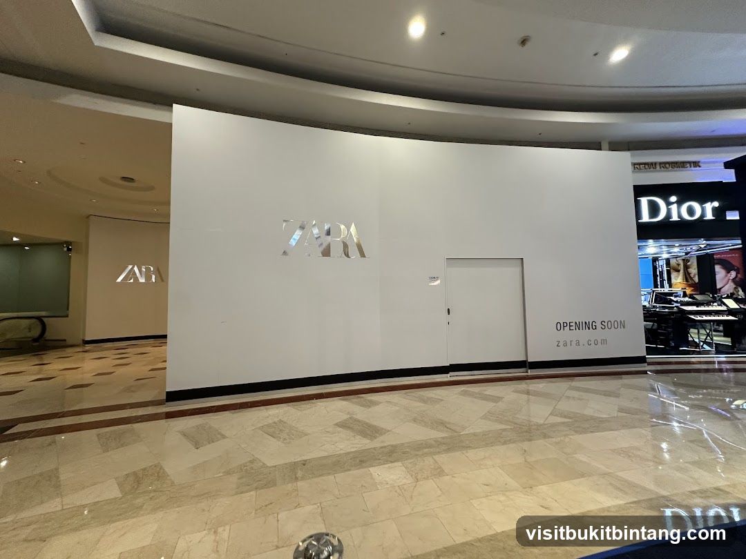 Zara Store Under Construction