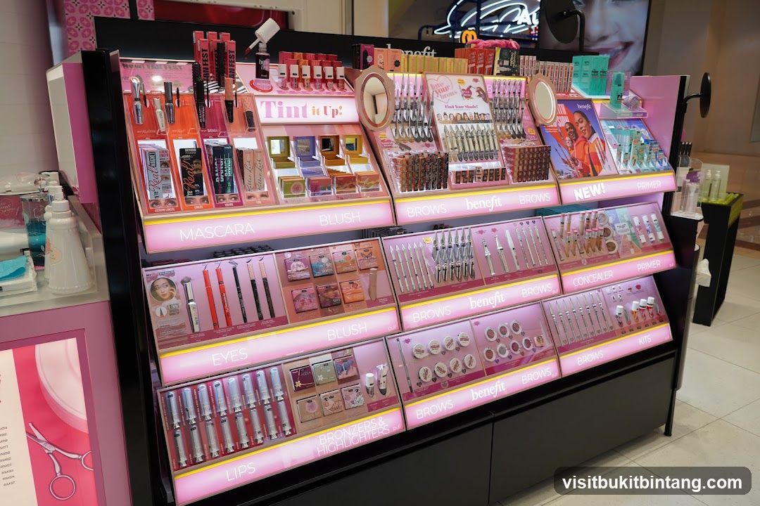 Benefit Cosmetics Display
