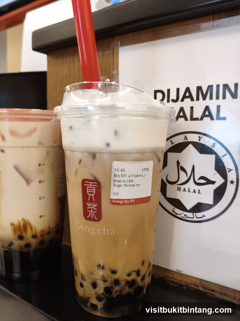 Gong Cha Bubble Tea