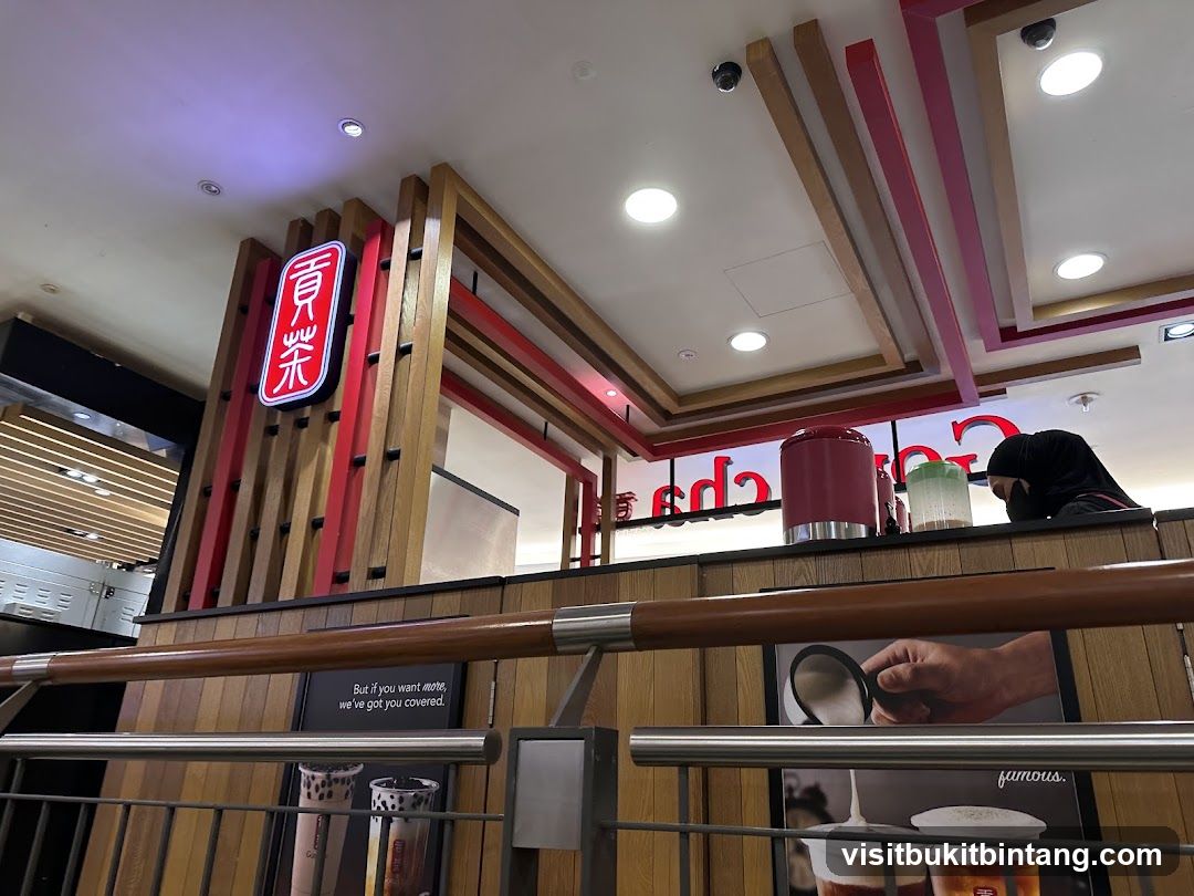 Bubble Tea Shop Interior
