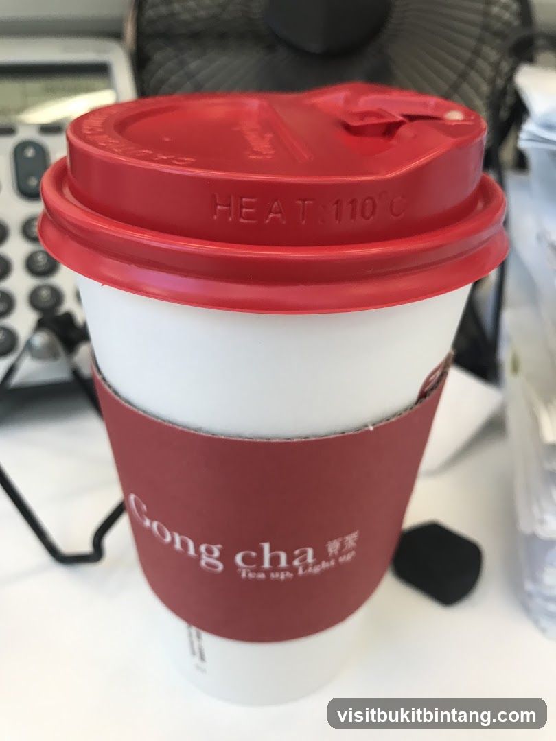 Gong cha cup
