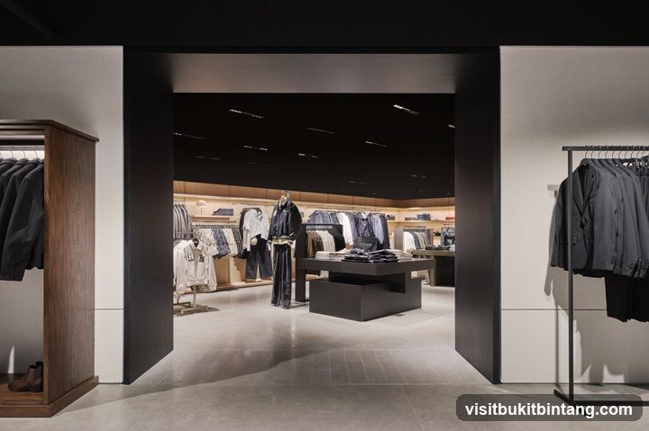 Modern Clothing Store Interior