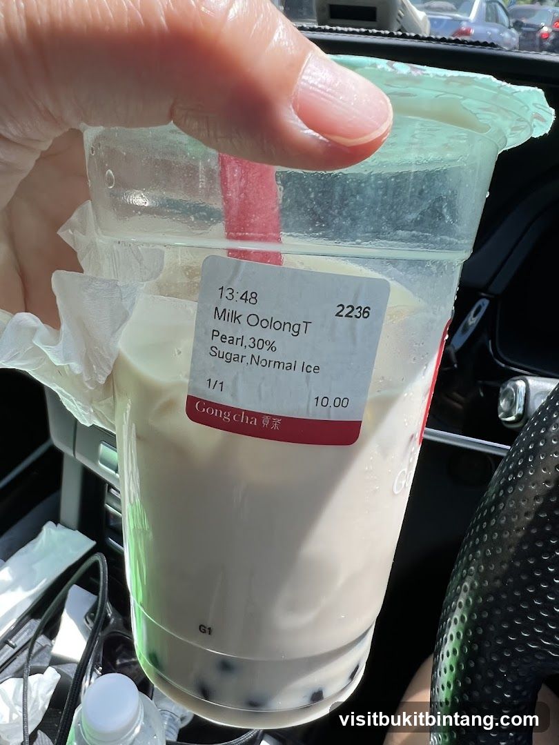 Gong Cha Milk Oolong Tea