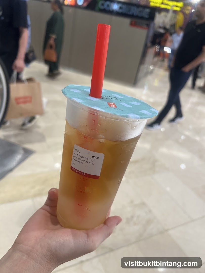 Gong Cha Drink
