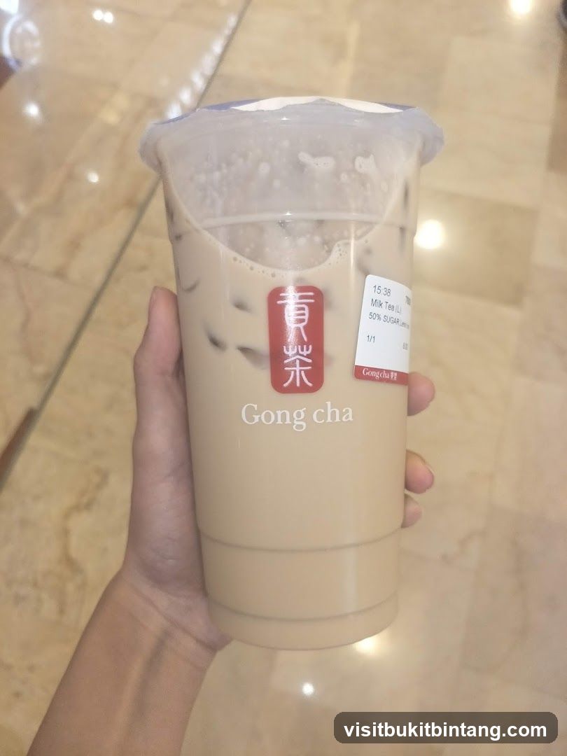 Gong cha Milk Tea