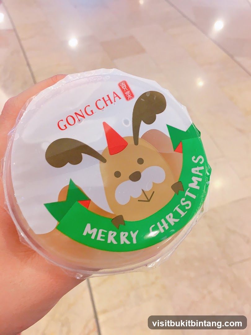 Gong Cha Christmas Drink