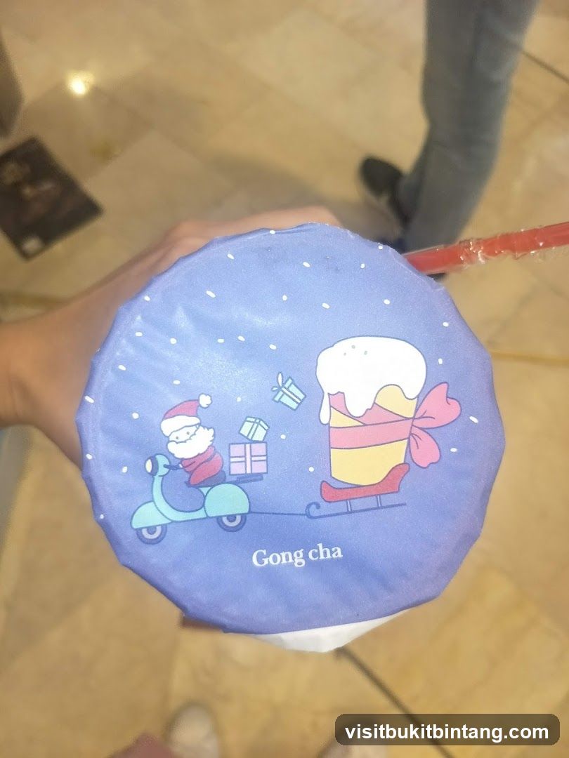 Gong Cha Drink Lid