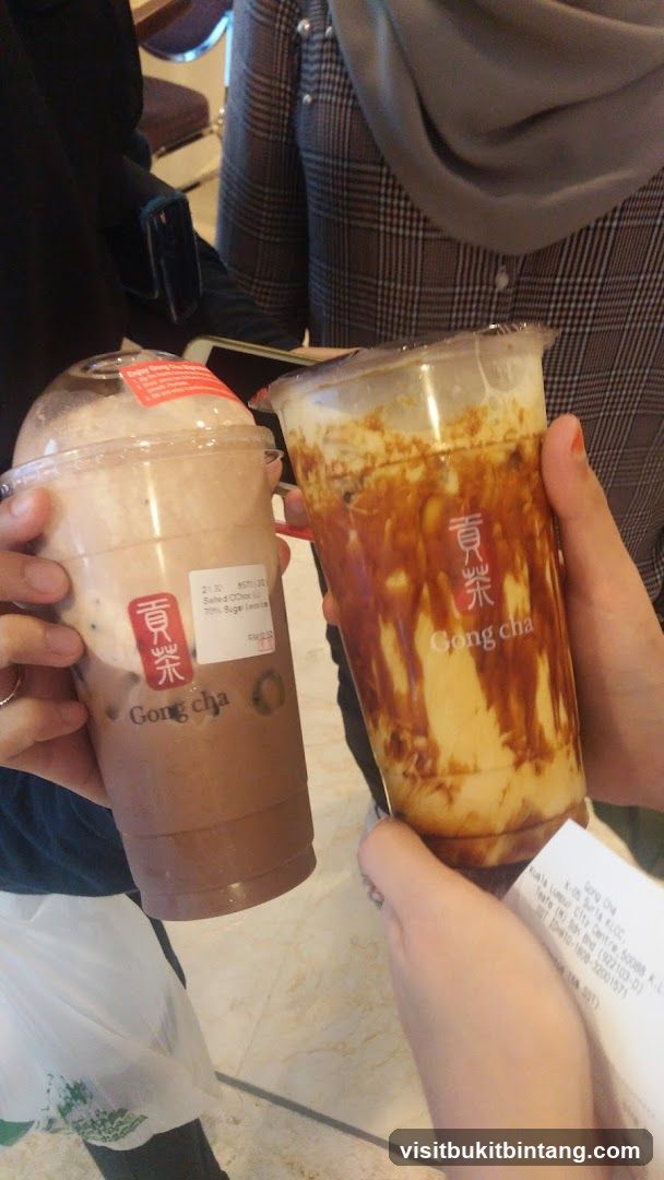 Gong Cha Drinks