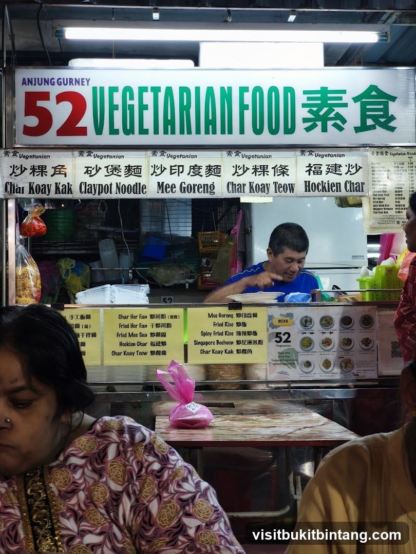 Vegetarian Food Stall