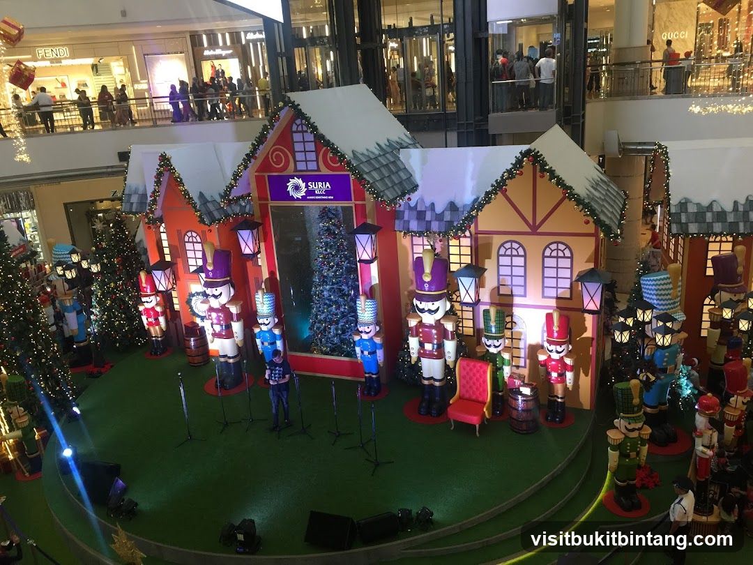 Christmas Display with Nutcrackers