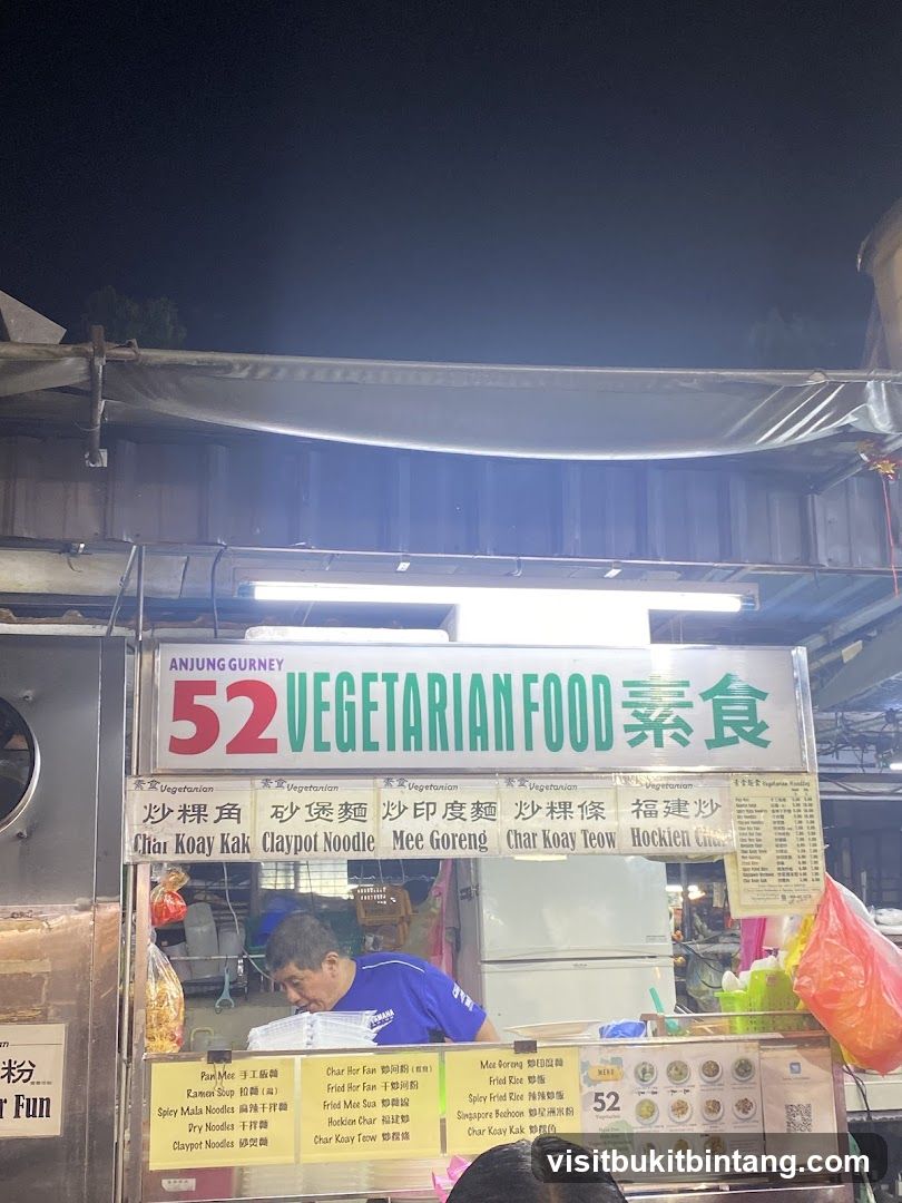 52 Vegetarian Food Menu