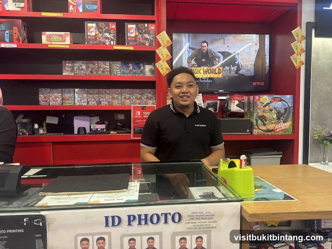 Electronics Store Counter
