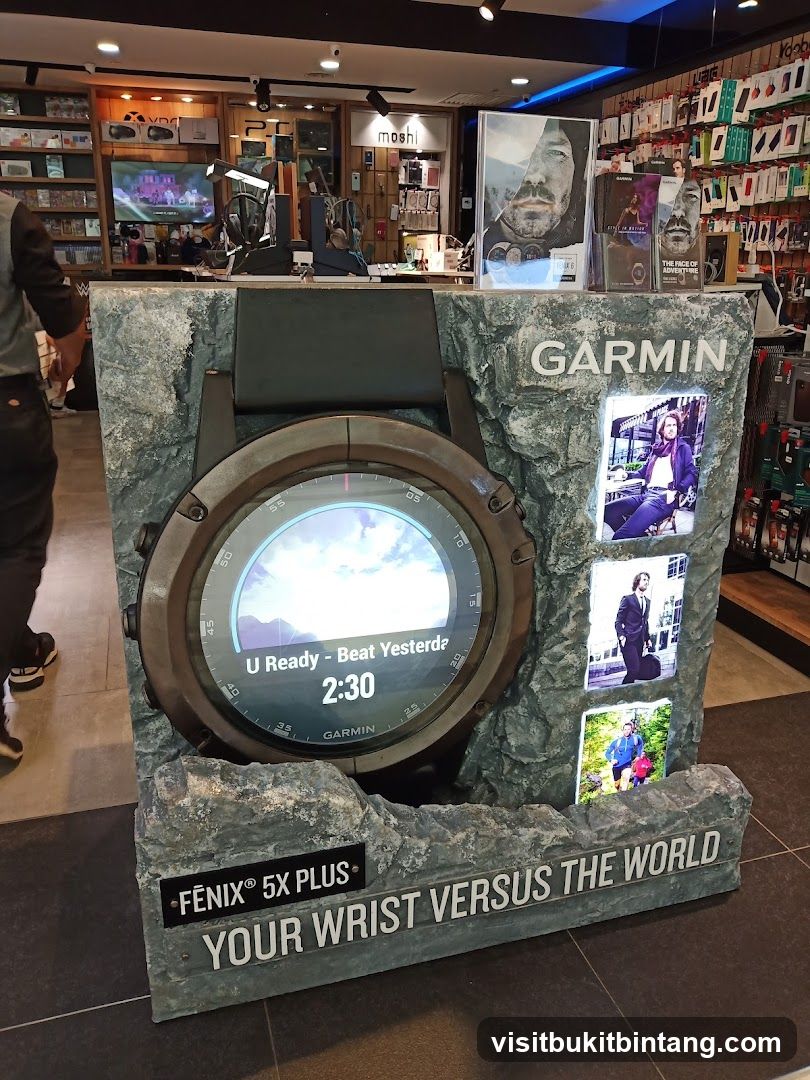 Garmin Fenix 5X Plus Display