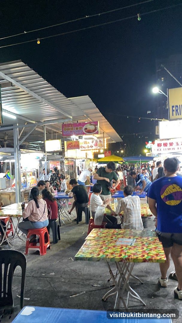 Night Market Food Stalls
