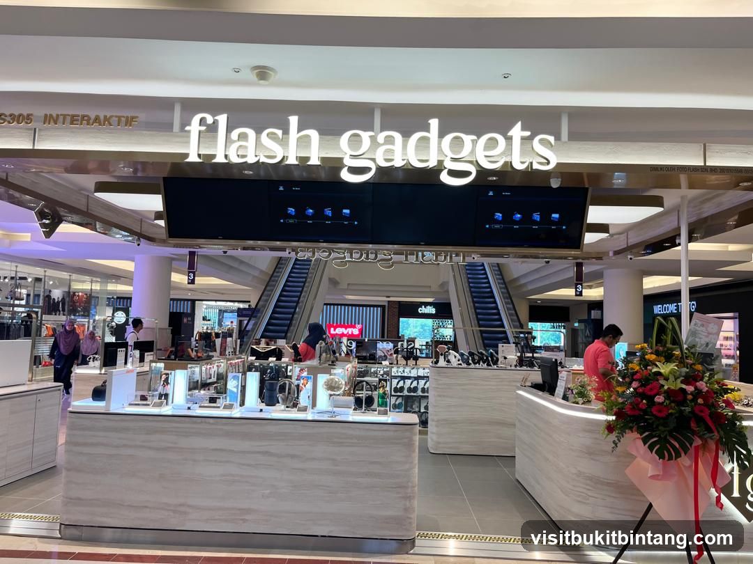 Flash Gadgets, Suria KLCC
