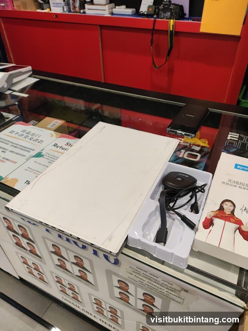 Electronics and Photo Services Display
