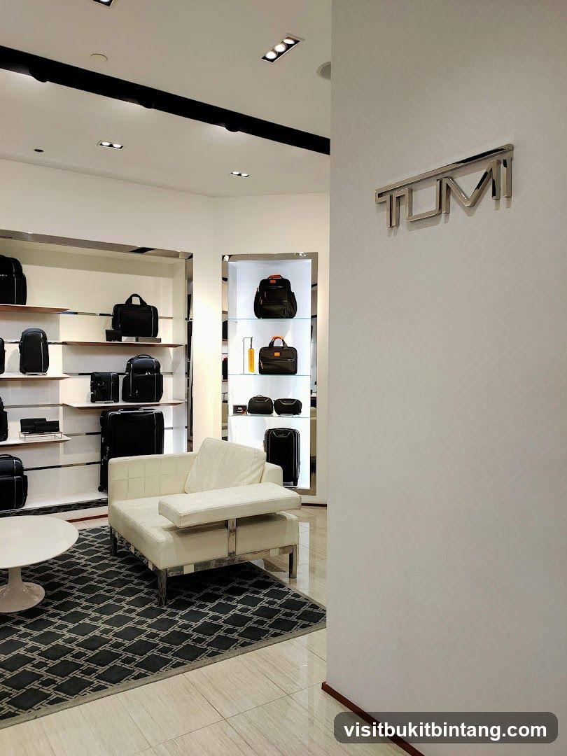 Tumi Store Interior