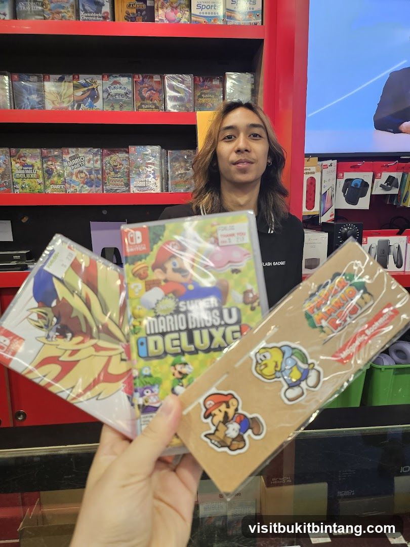 Nintendo Switch Games and Merchandise