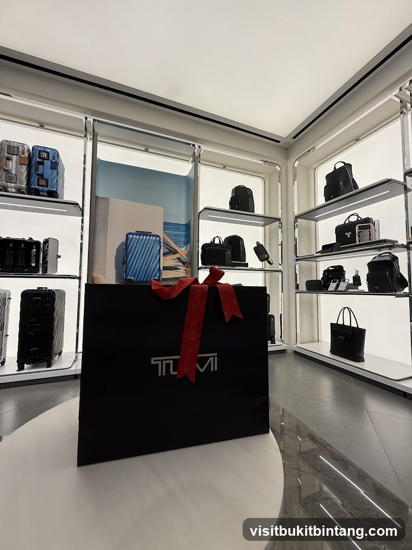 Tumi Store Display