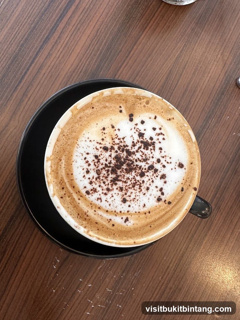 Cappuccino with Chocolate Sprinkles