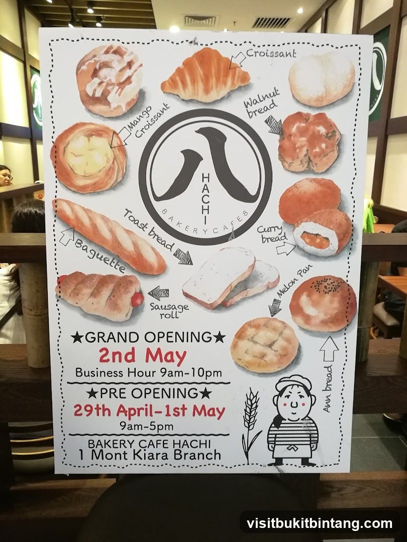 Bakery Grand Opening Announcement