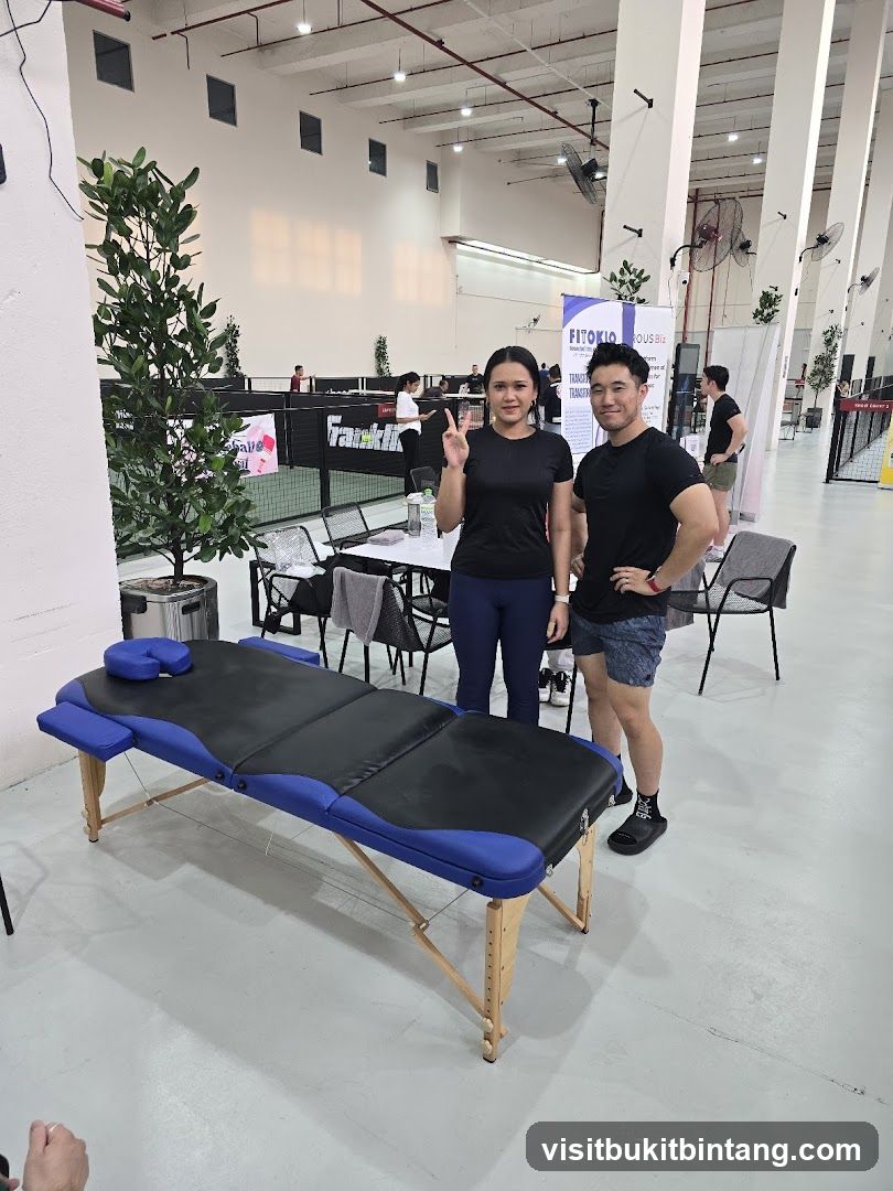 Massage Table Display