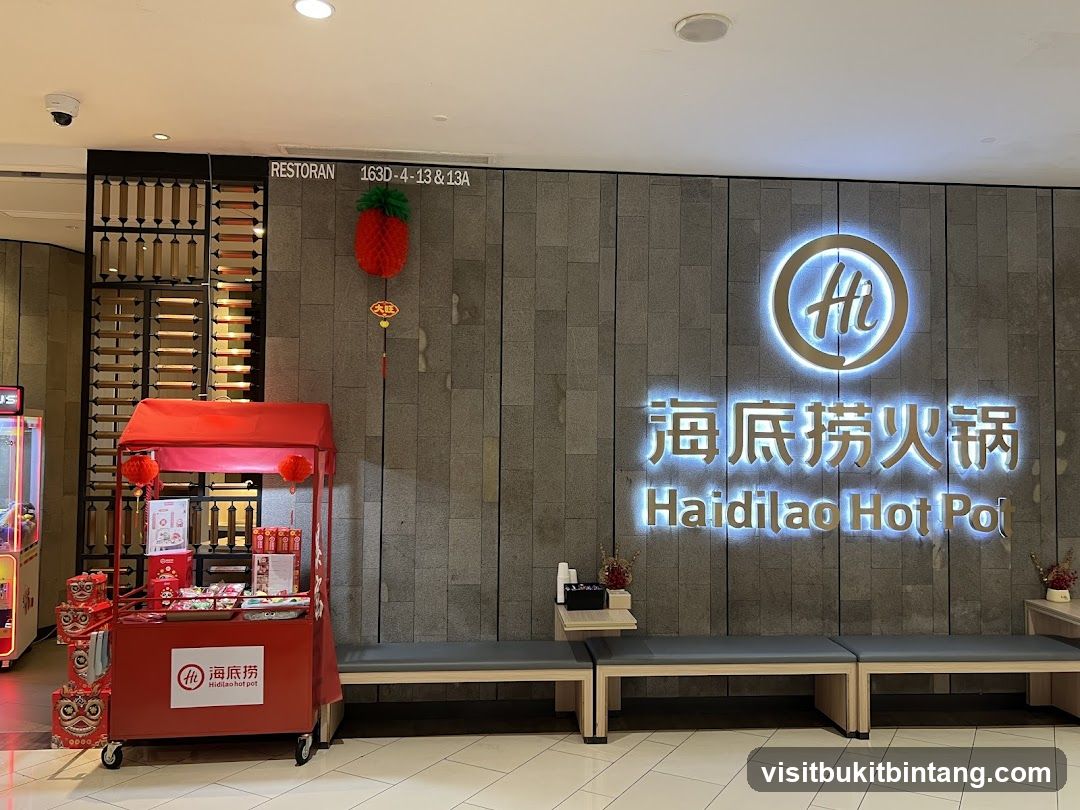 Haidilao Hot Pot Restaurant Entrance