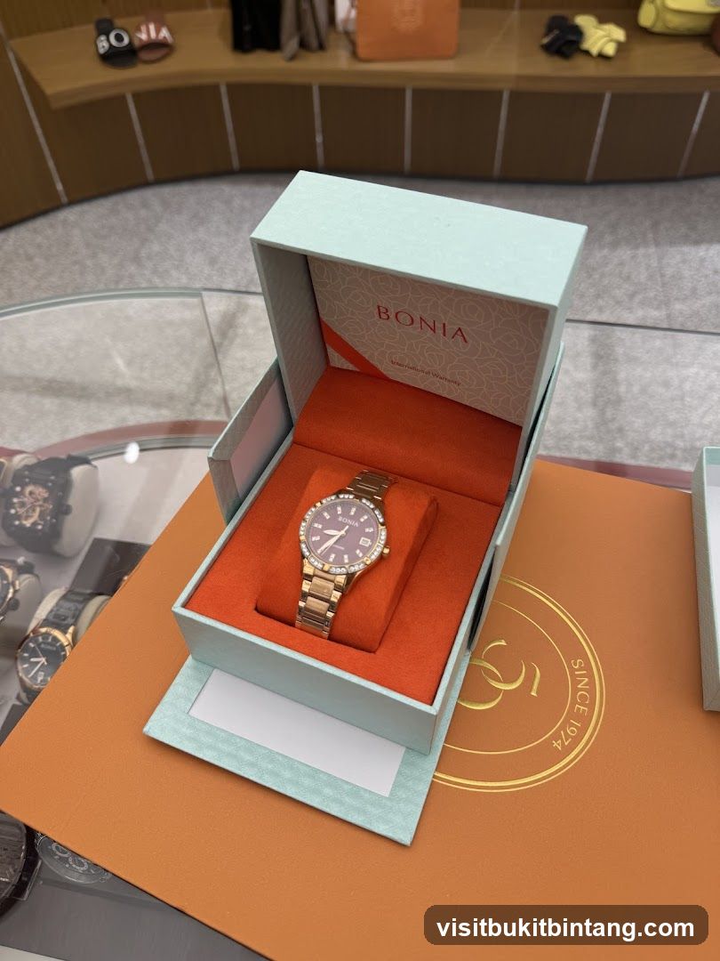 Bonia Watch in Packaging