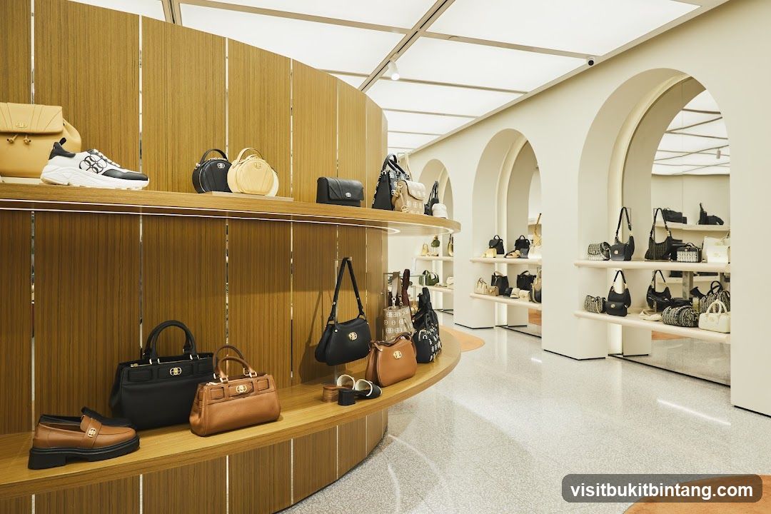 Store Interior with Handbags and Shoes