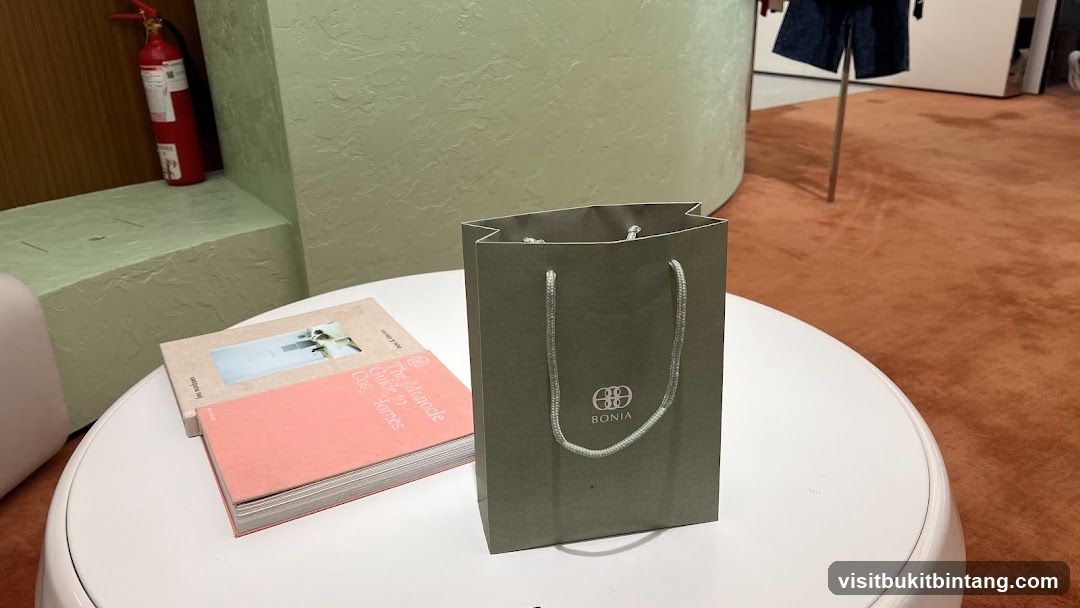 Shopping Bag and Books