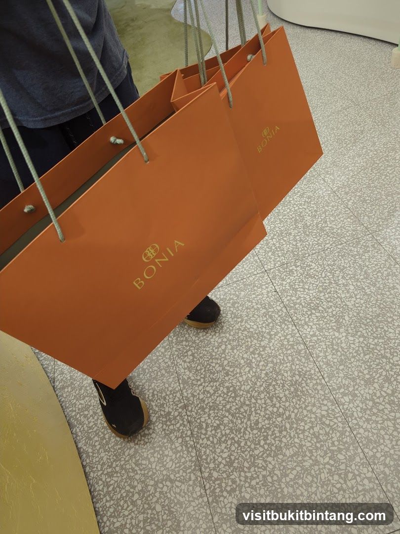 Orange Shopping Bags