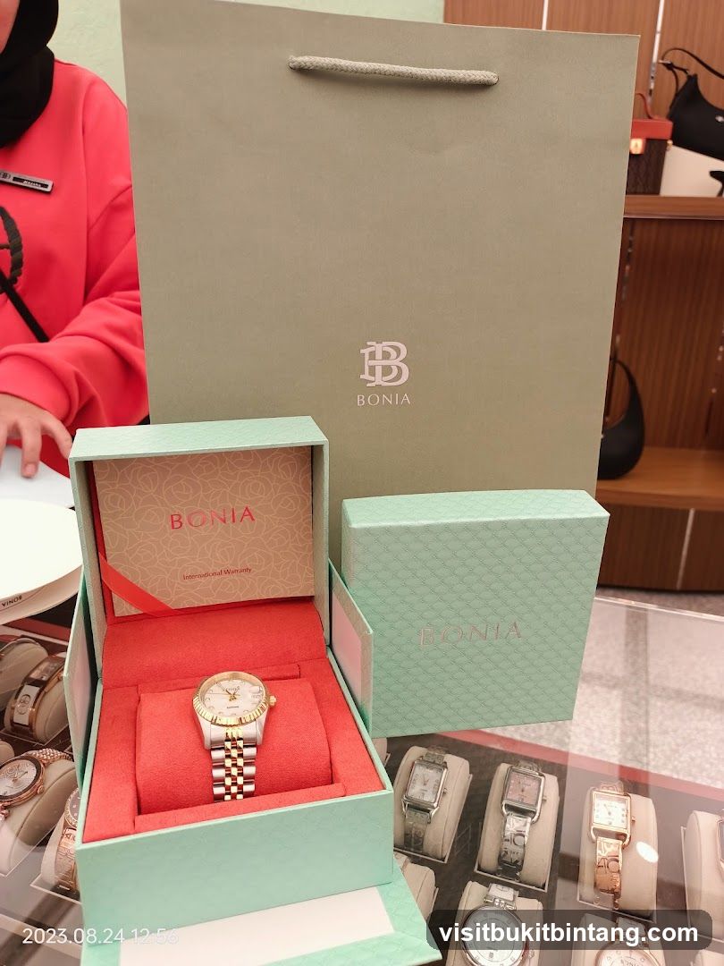 Bonia Watch Display
