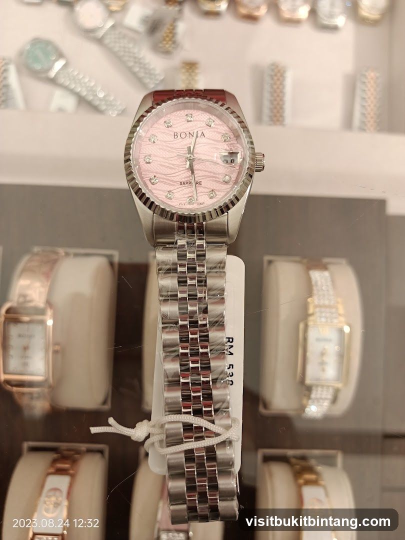 Bonia Watch Display