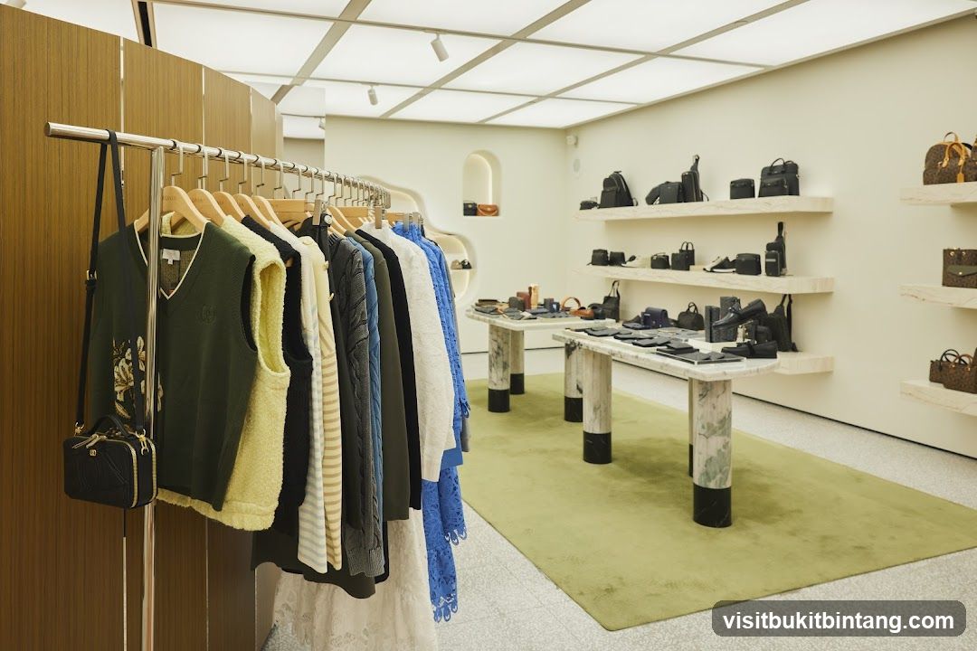Clothing and Accessories Display