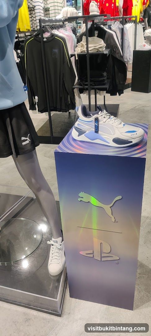 Puma and PlayStation Collaboration Display