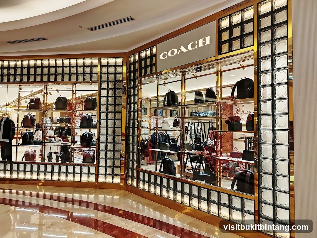 Coach Store Interior