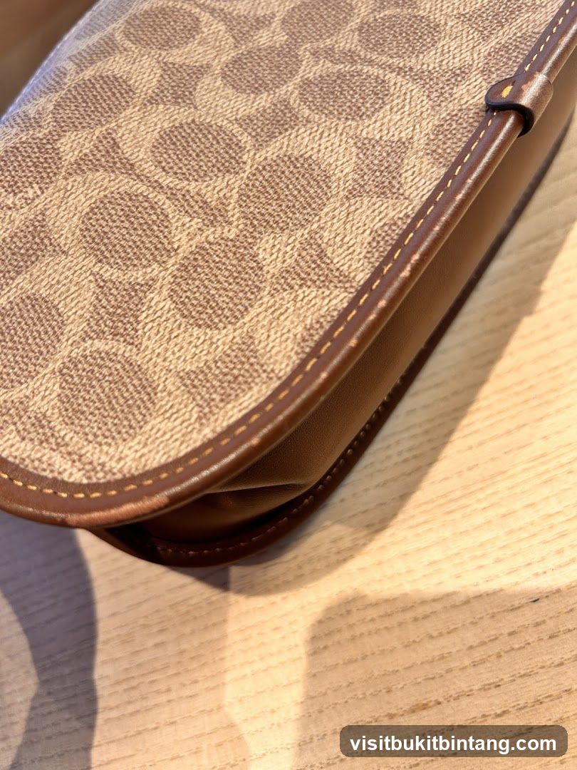Close-up of a patterned bag