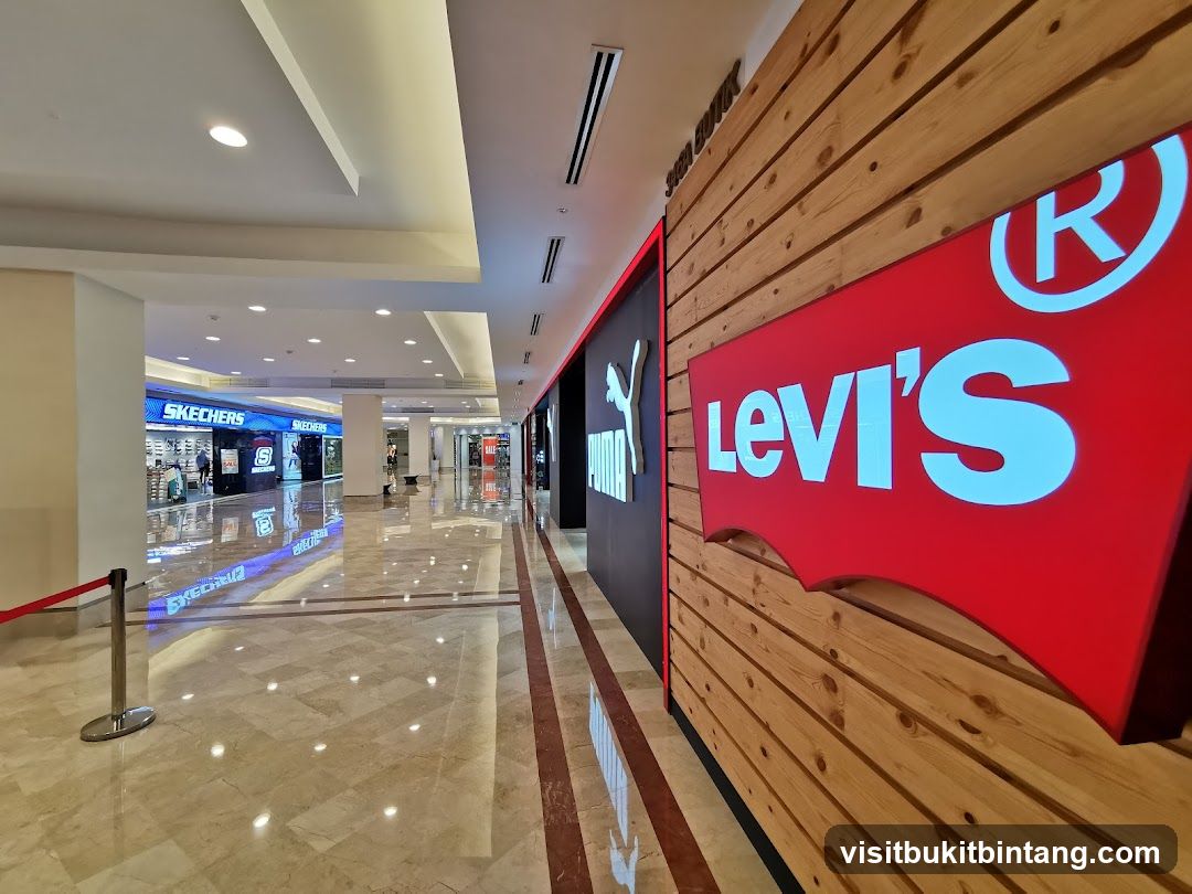 Levi's and Puma Storefronts