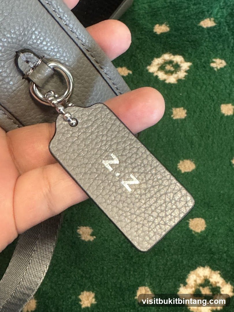 Personalized Leather Tag