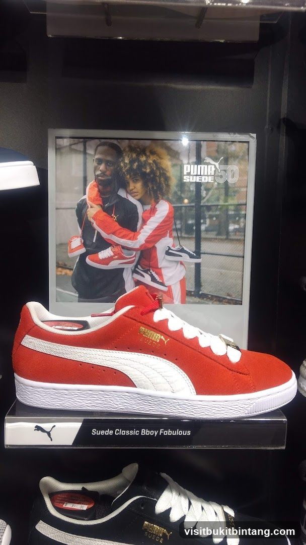 Puma Suede Shoes Display